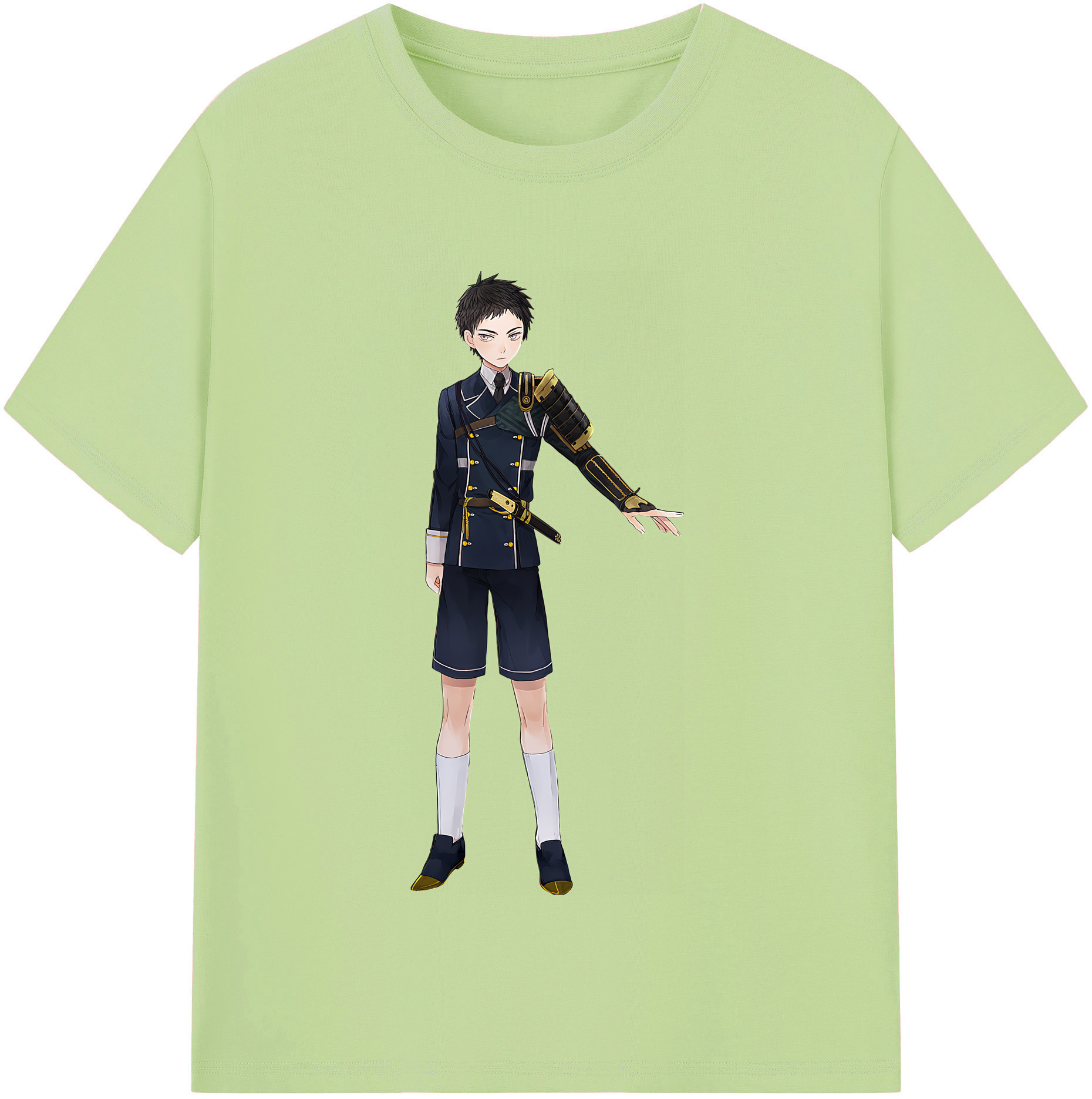 （画像用） 刀剣乱舞 Touken Ranbu 綿100％半袖Tシャツ（フロントプリント）